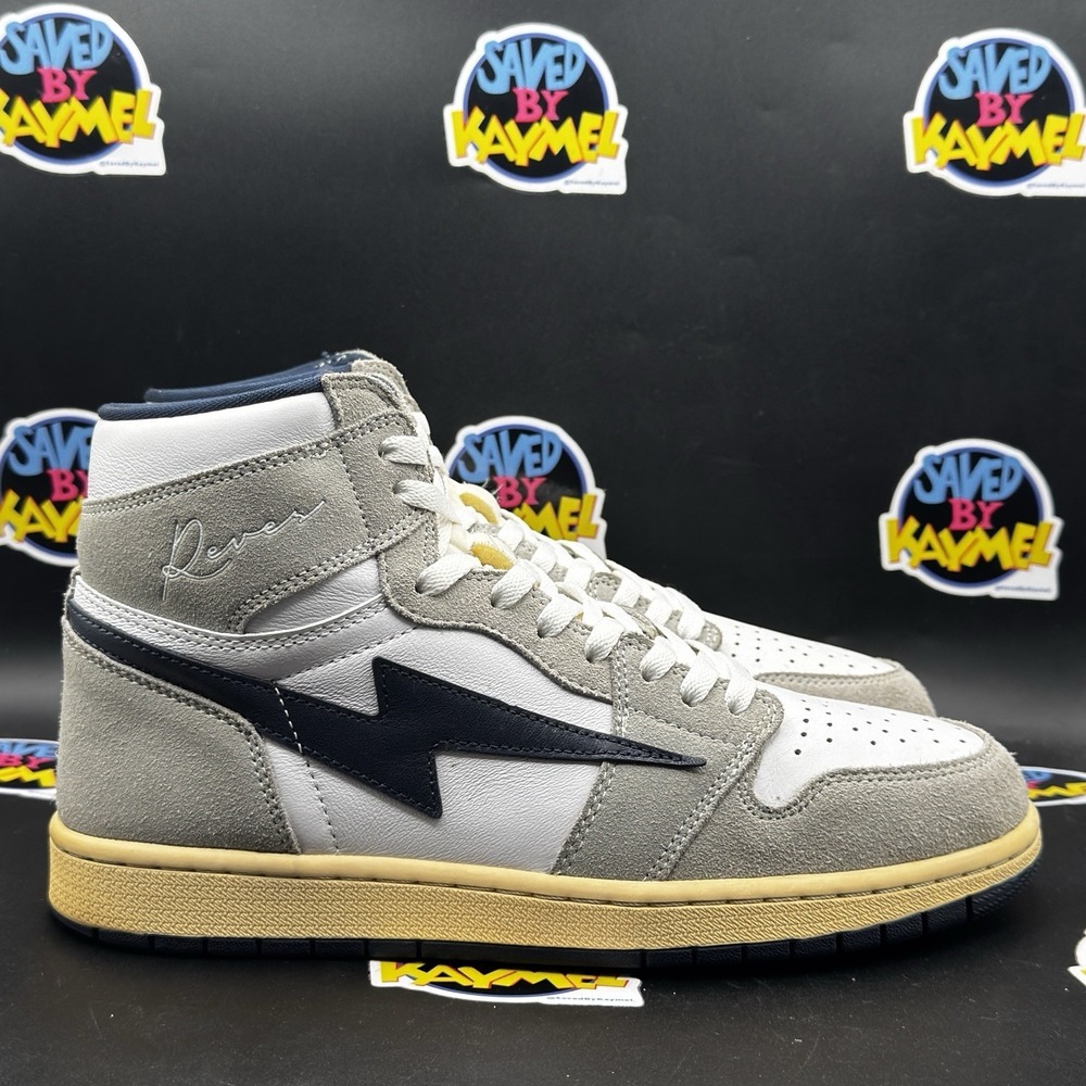 Size 10 - Reves Paris x Kool Kiy '85 High Cool Grey Pewter
